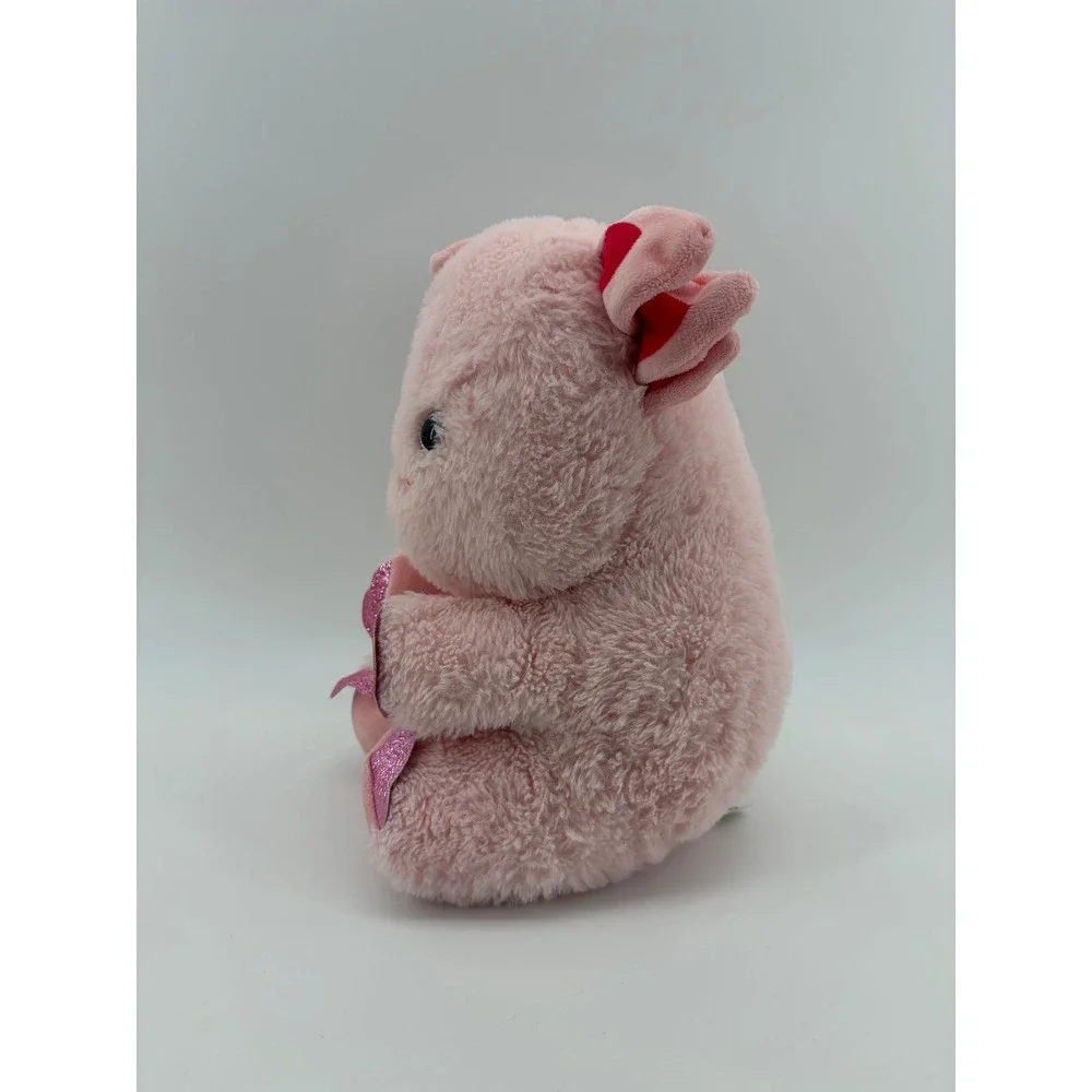 Peek-A-Boo Toys Axolotl Plush Kids Small Pink Glitter Paws‎ GP-3100